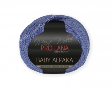 Baby Alpaka blue Pro Lana Handknitting yarn 50 g colour no 55